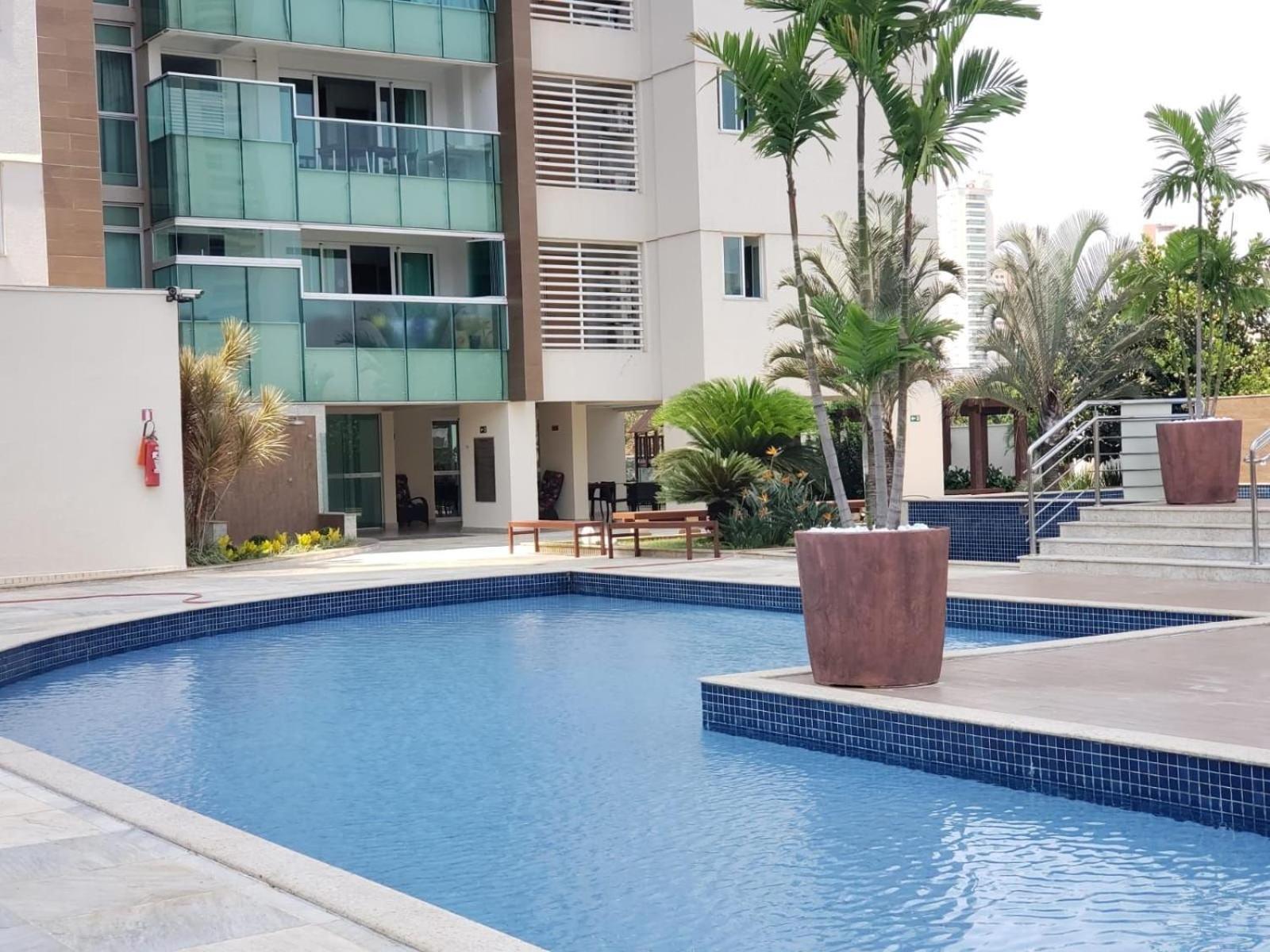 Moderno Flat Com Vista Para O Parque Vaca Brava Goiânia Exterior photo